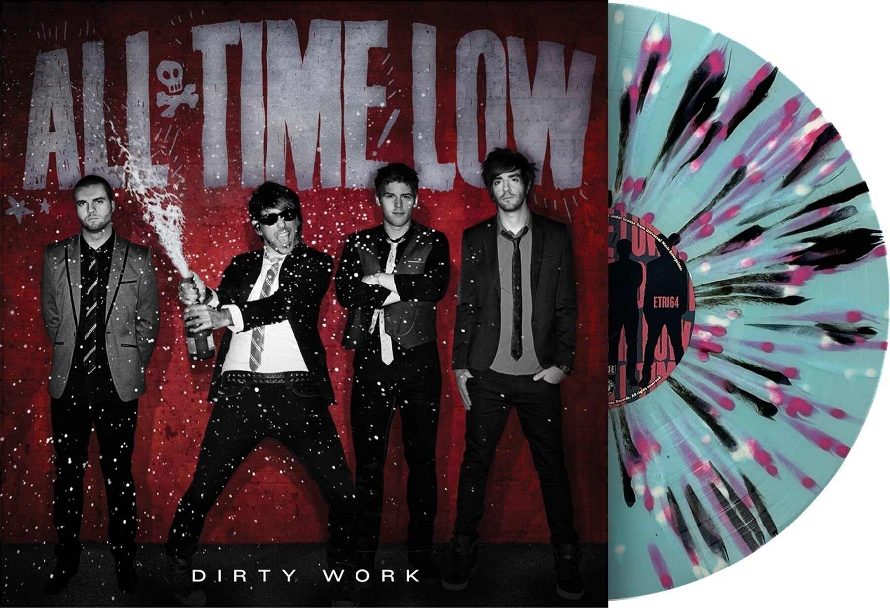 LP platňa All Time Low - Dirty Work (Limited Edition) (Blue With Splatter) (LP)