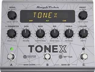 Bassguitar Effects Pedal IK Multimedia TONEX Pedal Bass Edition Bassguitar Effects Pedal