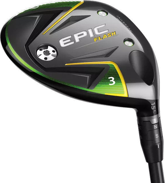 Golfclub - hout Callaway Epic Flash Rechterhand Stiff 18° Golfclub - hout