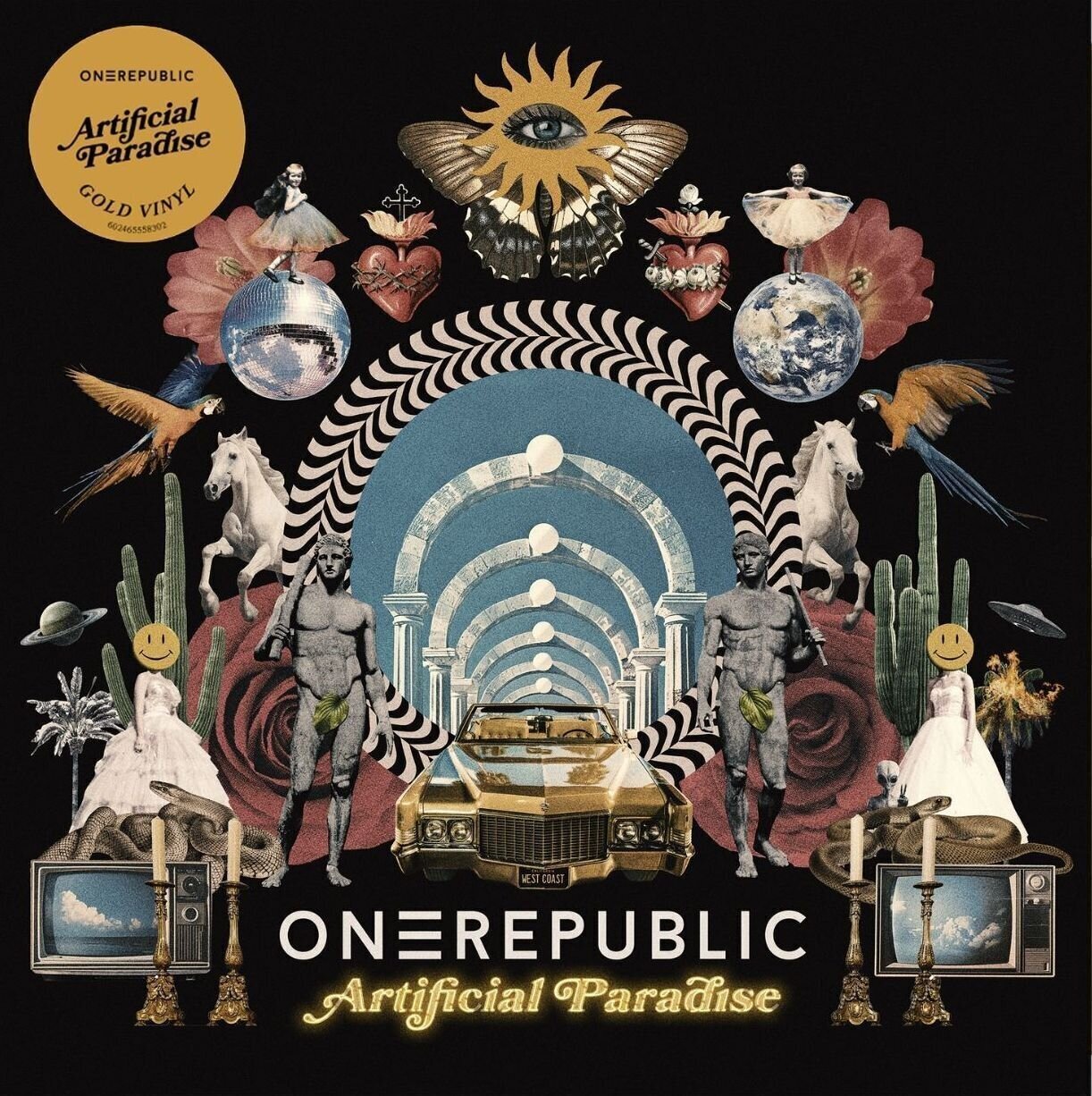 LP plošča Onerepublic - Artificial Paradise (Gold Coloured) (2 LP)