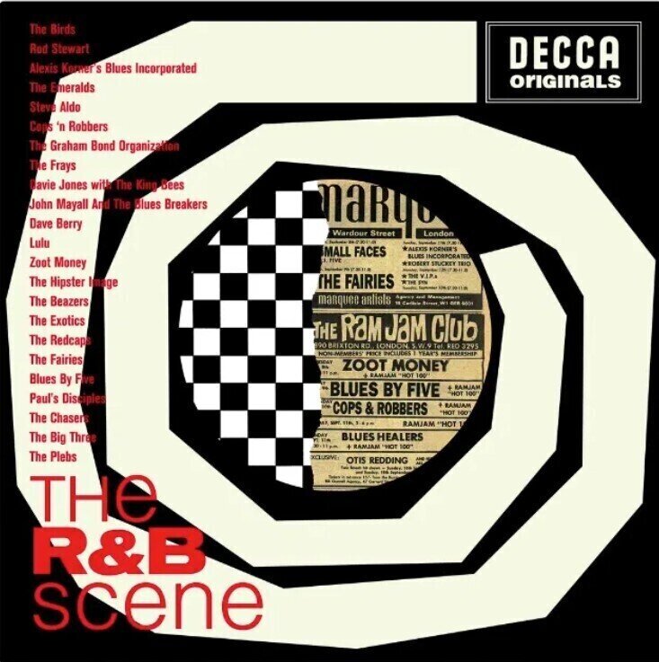 LP plošča Various Artists - The R&B Scene (Reissue) (White Coloured) (Limited Edition) (2 LP)