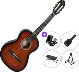 Guitare classique taile 3/4 pour enfant Valencia VC203 SET Sunburst Guitare classique taile 3/4 pour enfant