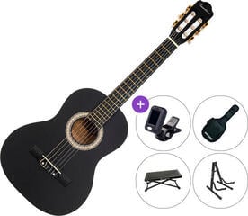 Classical guitar Pasadena SC041 1/2 BK SET Black Classical guitar