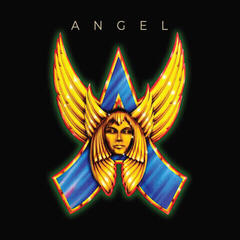 LP plošča Angel - Angel (Reissue) (50th Anniversary Edition) (Blue With Black Splatter Coloured) (LP)