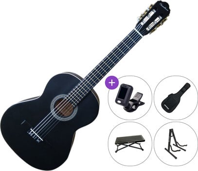 3/4 dječja klasična gitara Pasadena SC041 3/4 BK SET Black 3/4 dječja klasična gitara - 1