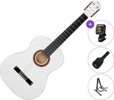 Classical guitar Valencia VC103 SET White Classical guitar - 1