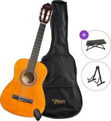 Classical guitar Valencia VC102K SET Natural Classical guitar
