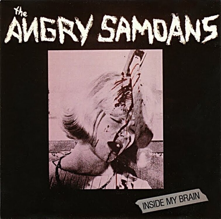 LP ploča Angry Samoans - Inside My Brain (45 RPM) (Red Coloured) (LP)