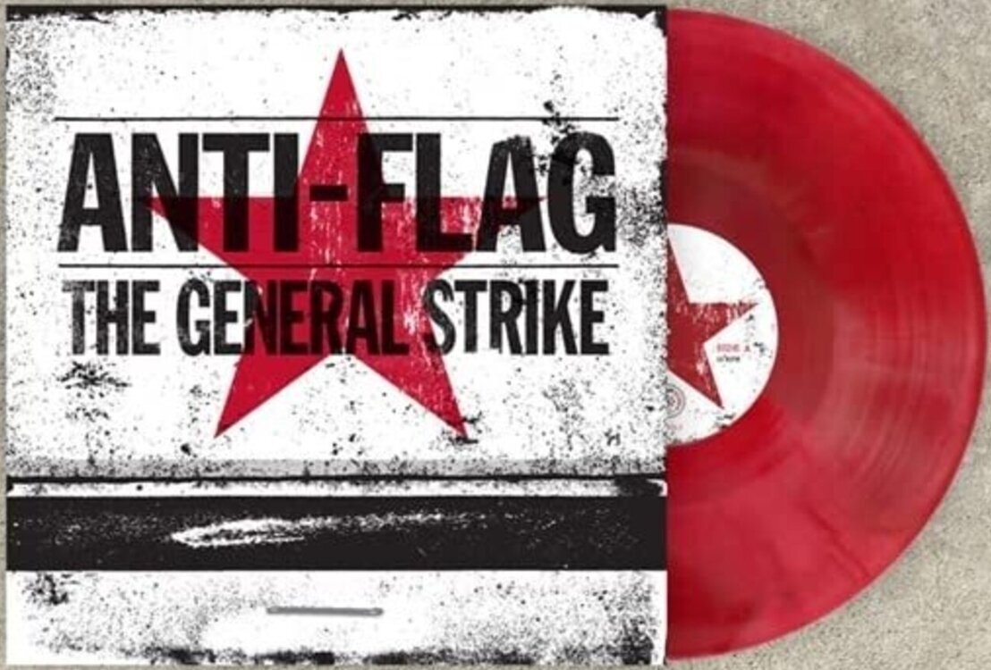 Disc de vinil Anti-Flag - The General Strike (Anniversary/Limited Edition) (Red Coloured) (LP)