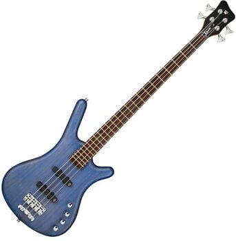 4-string Bassguitar Warwick RockBass Corvette Basic Ocean Blue Transparent Satin 4-string Bassguitar - 1