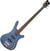 4-string Bassguitar Warwick RockBass Corvette Basic Ocean Blue Transparent Satin 4-string Bassguitar