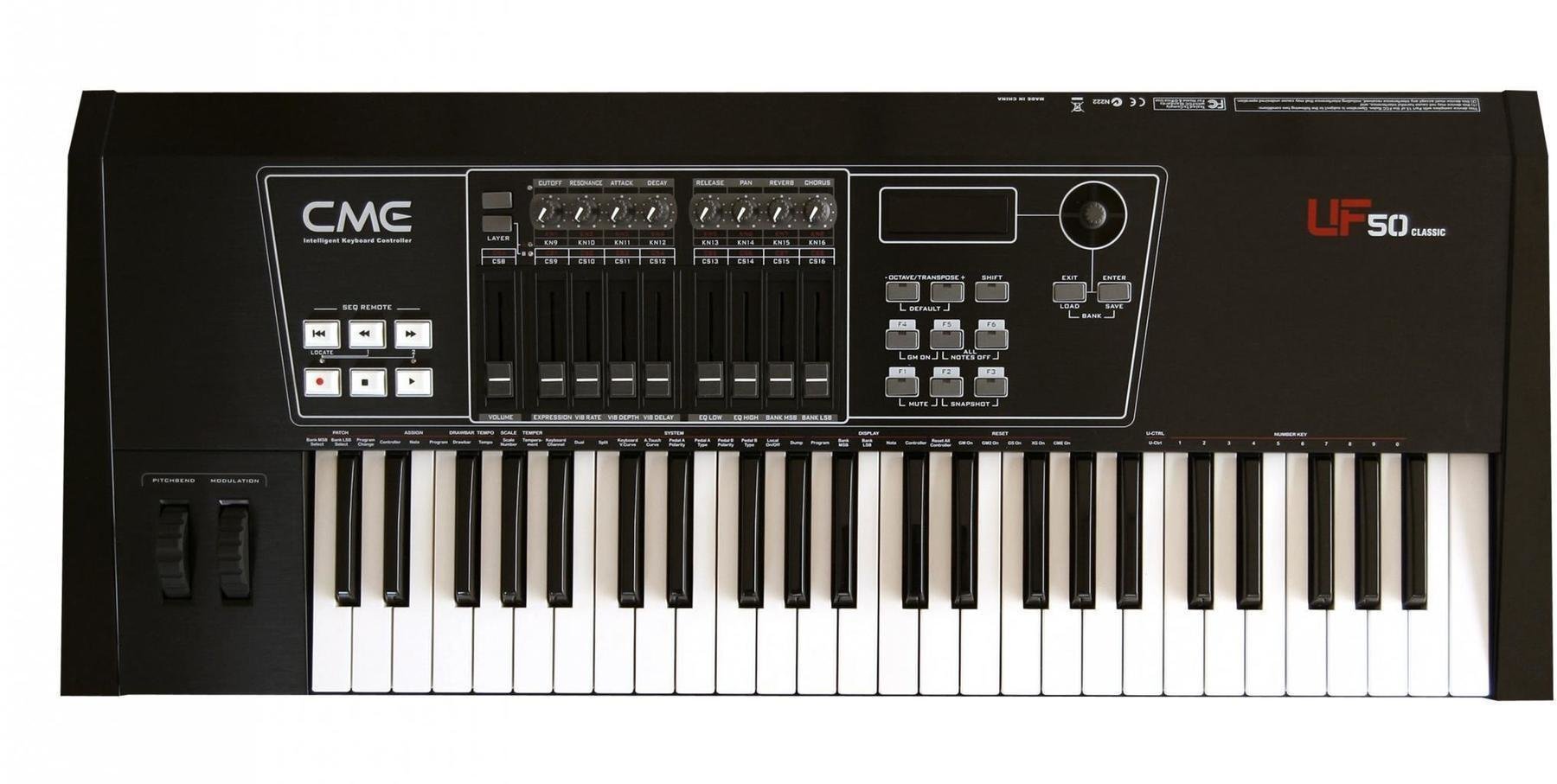 Tastiera MIDI CME UF50 Classic