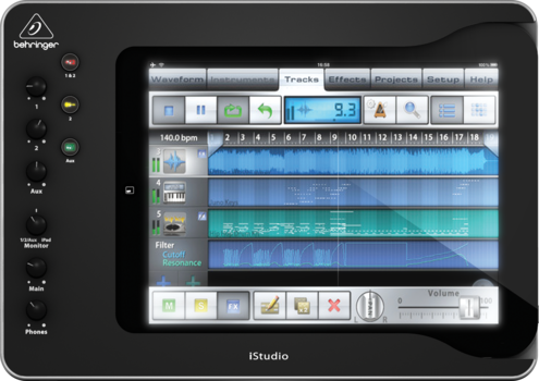 iOS a Android zvuková karta Behringer iSTUDIO iS202 - 1