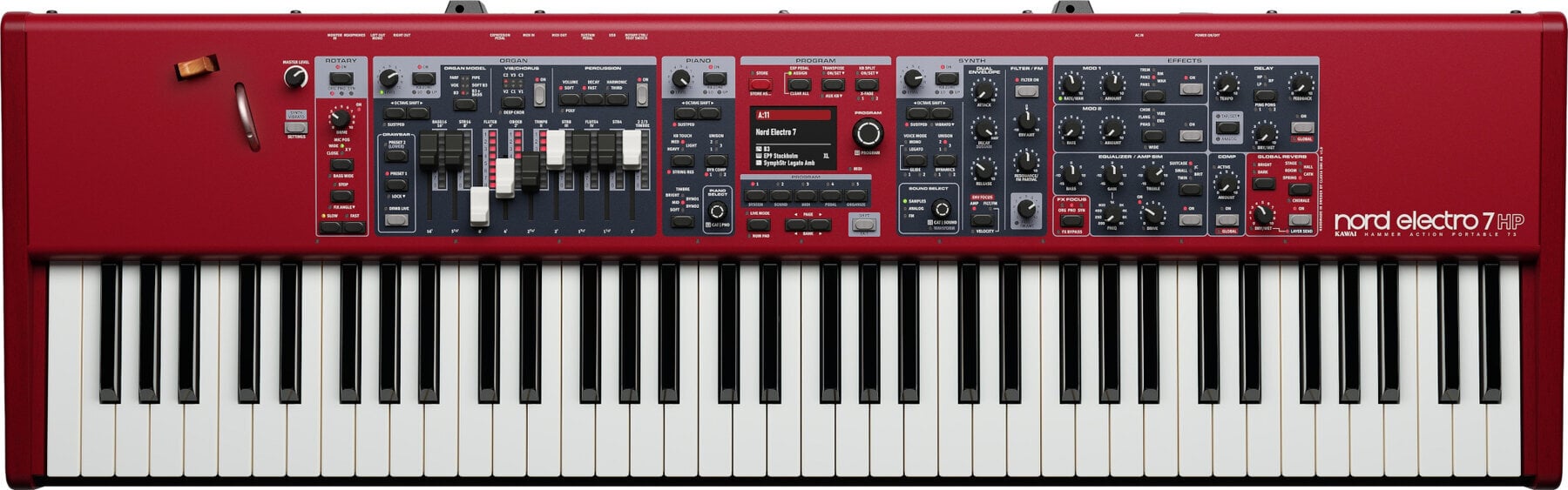 Digital Stage Piano NORD Electro 7 HP Digital Stage Piano Red