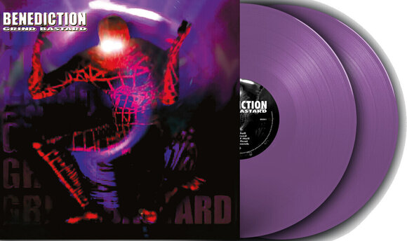 LP ploča Benediction - Grind Bastard (Limited Edition) (Purple Coloured) (2 LP) - 1