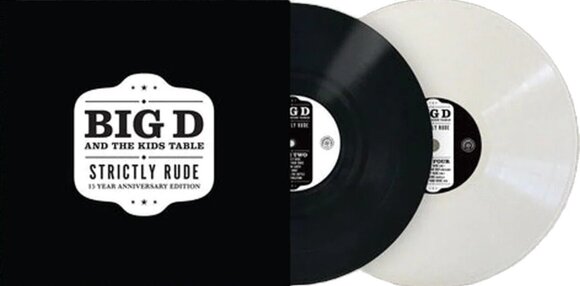 LP ploča Big D & The Kids Table - Strictly Rude (Limited Edition) (Reissue) (Black & White Coloured) (2 LP) - 1
