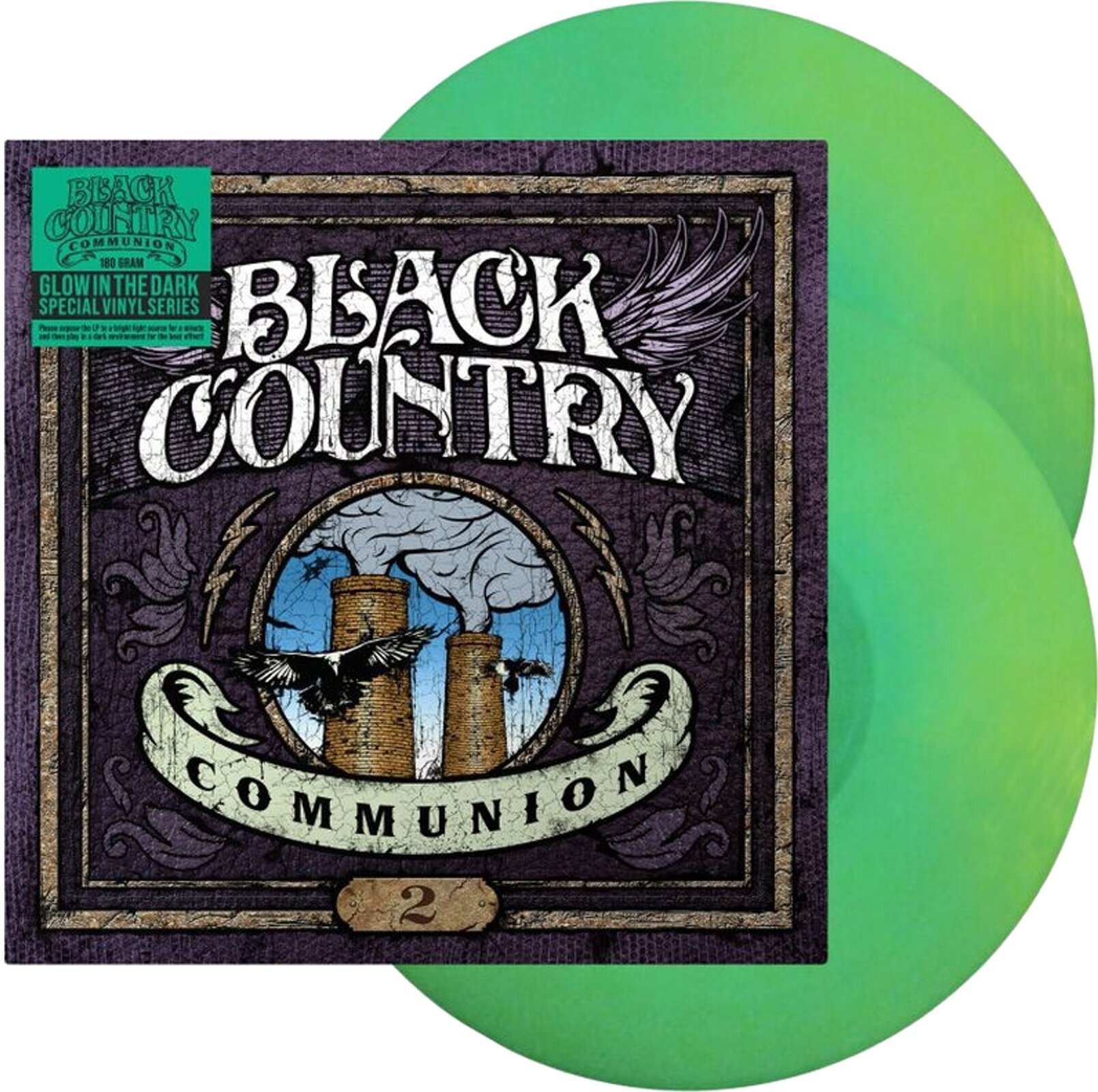Disc de vinil Black Country Communion - 2 (Reissue) (Glow In The Dark Coloured) (2 LP)