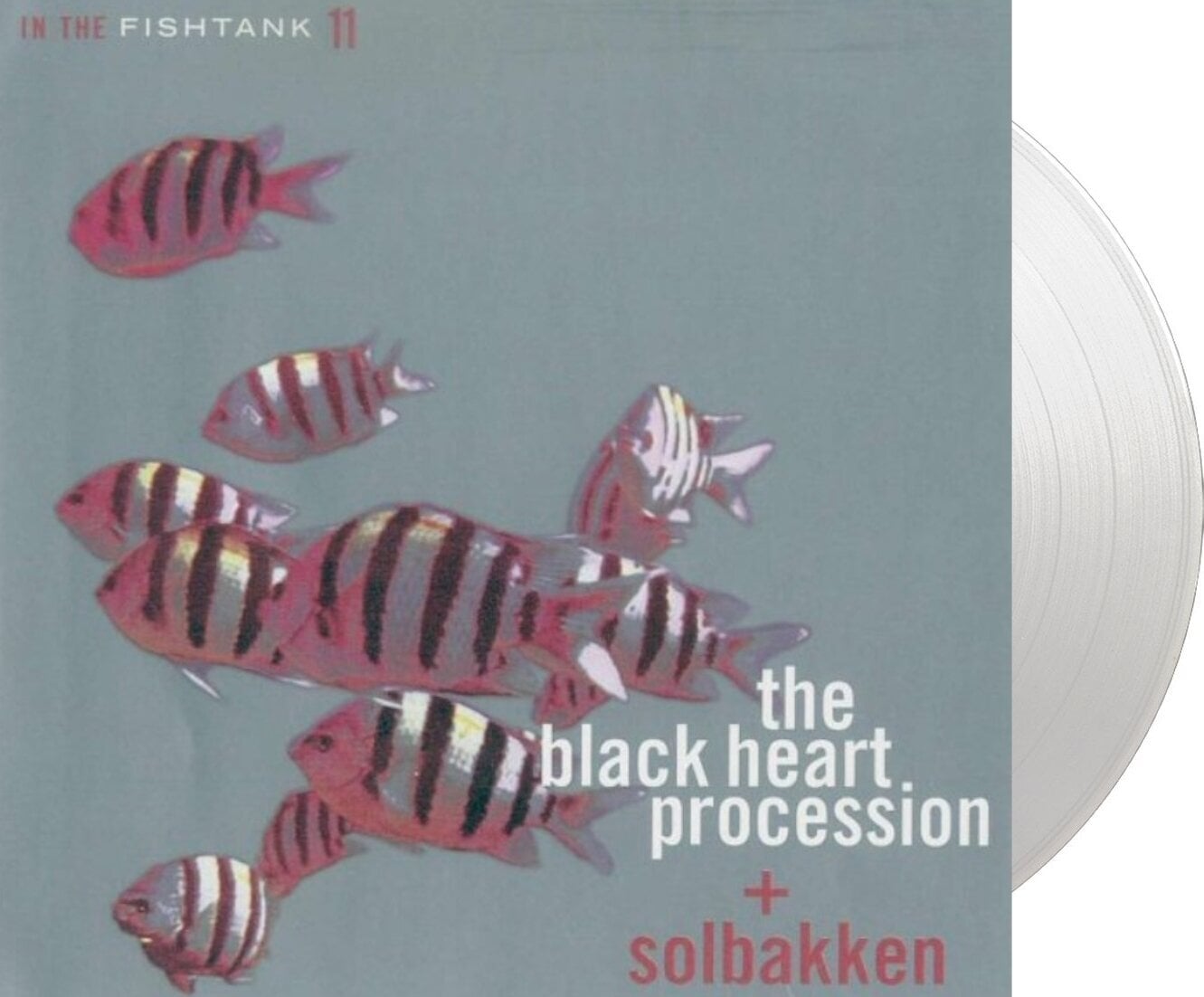 Disc de vinil Black Heart Procession + Solbakken - In The Fishtank 11 (Record Store Day) (Silver Coloured) (LP)