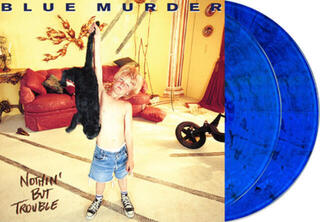 LP ploča Blue Murder - Nothin' But Trouble (Reissue) (Blue/Black Swirl Coloured) (2 LP)