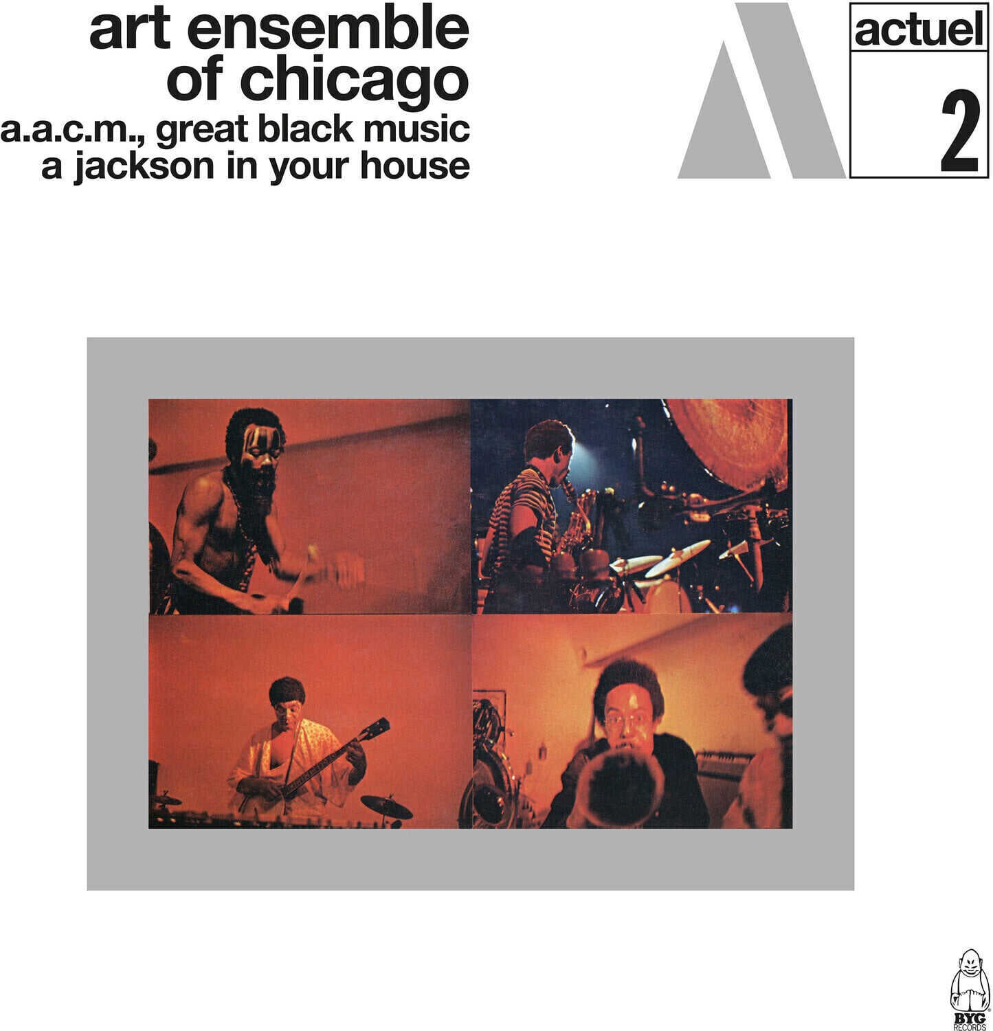 Disc de vinil Art Ensemble Of Chicago - A.A.C.M., Great Black Music A Jackson In Your House (Limited Edition) (Orange Marbled Coloured) (180 g) (LP)