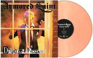 LP ploča Armored Saint - Delirious Nomad (Reissue) (Anniversary Edition) (Clear Light Salmon Marbled Coloured) (LP)