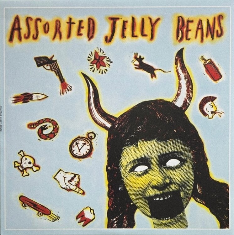 LP ploča Assorted Jelly Beans - Assorted Jelly Beans (Reissue) (Limited Edition) (Red Coloured) (LP)