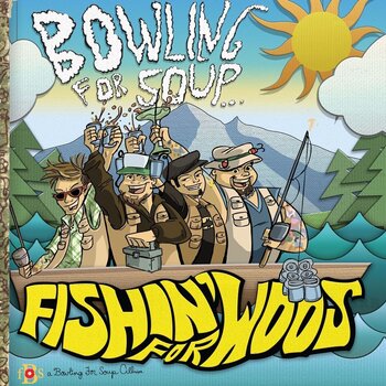 LP ploča Bowling For Soup - Fishin' For Woos (Reissue) (Blue Translucent With Yellow, White & Black Splatter Ocean Splatter Coloured) (LP) - 1