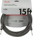 Fender Professional Series Gray Tweed 4,5 m Ευθεία - Ευθεία Καλώδιο οργάνου