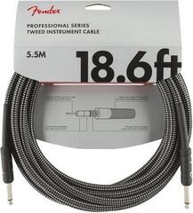 Instrument kabel Fender Professional Series Gray Tweed 5,5 m Ravni - Ravni Instrument kabel