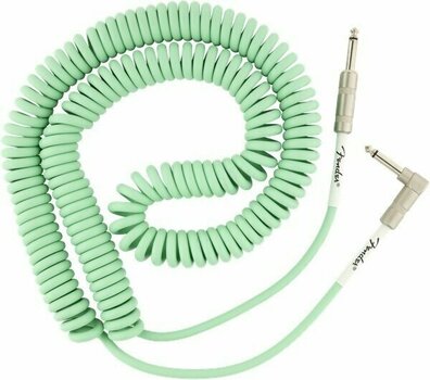 Instrument Cable Fender Original Series Coil Green 9 m Straight - Angled - 1