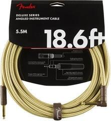Nástrojový kábel Fender Deluxe Series 5,5 m Rovný - Zalomený Nástrojový kábel