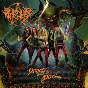 LP ploča Burning Witches - Dance With The Devil (Reissue) (Transparent Green Coloured) (2 LP) - 1