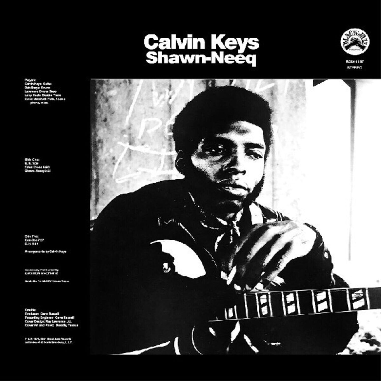 Disc de vinil Calvin Keys - Shawn-Neeq (Limited Edition) (Reissue) (Blue with Black Swirl Coloured) (LP)