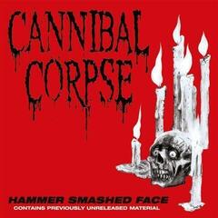 Disque vinyle Cannibal Corpse - Hammer Smashed Face (Limited Edition) (Clear With Red Splatter Coloured) (LP)