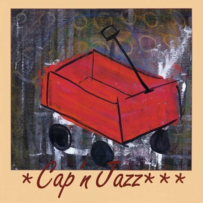 Disc de vinil Cap'n Jazz - Burritos, Inspiration Point, Fork Balloon Sports, Cards In The Spokes, Automatic Biographies, Kites, Kung Fu, Trophies, Banana Peels We've Slipped On, And Egg Shells We've Tippy Toed Over (Shmap'n Shmazz) (Reissue) (White Coloured) (LP)