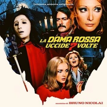 Disque vinyle Bruno Nicolai - La Dama Rossa Uccide 7 Volte (Colonna Sonora Originale) (Record Store Day) (Red Coloured) (2 LP) - 1