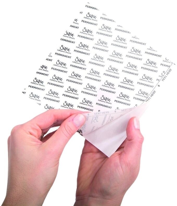 Scrapbooking Sizzix 656802 Lepiaca fólia 10 ks