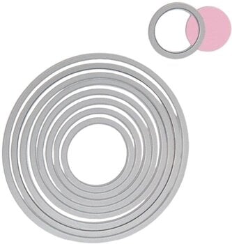 Šabloon Sizzix 657551 Lõikešabloon Siledad ringid 8 tk - 1