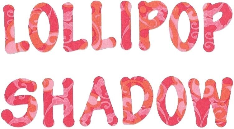 Šablona Sizzix 659812 Predložak za rezanje Abeceda Sjena lizalice 4 kom