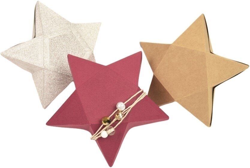 Modèle Sizzix 661728 Kit de gabarits de découpe Mélange d'étoiles