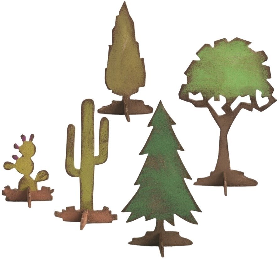 Malli Sizzix 661813 Leikkausmalli Joulukuuset