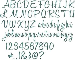 Mal Sizzix Thinlits Dies Script Alphabet 69 pcs