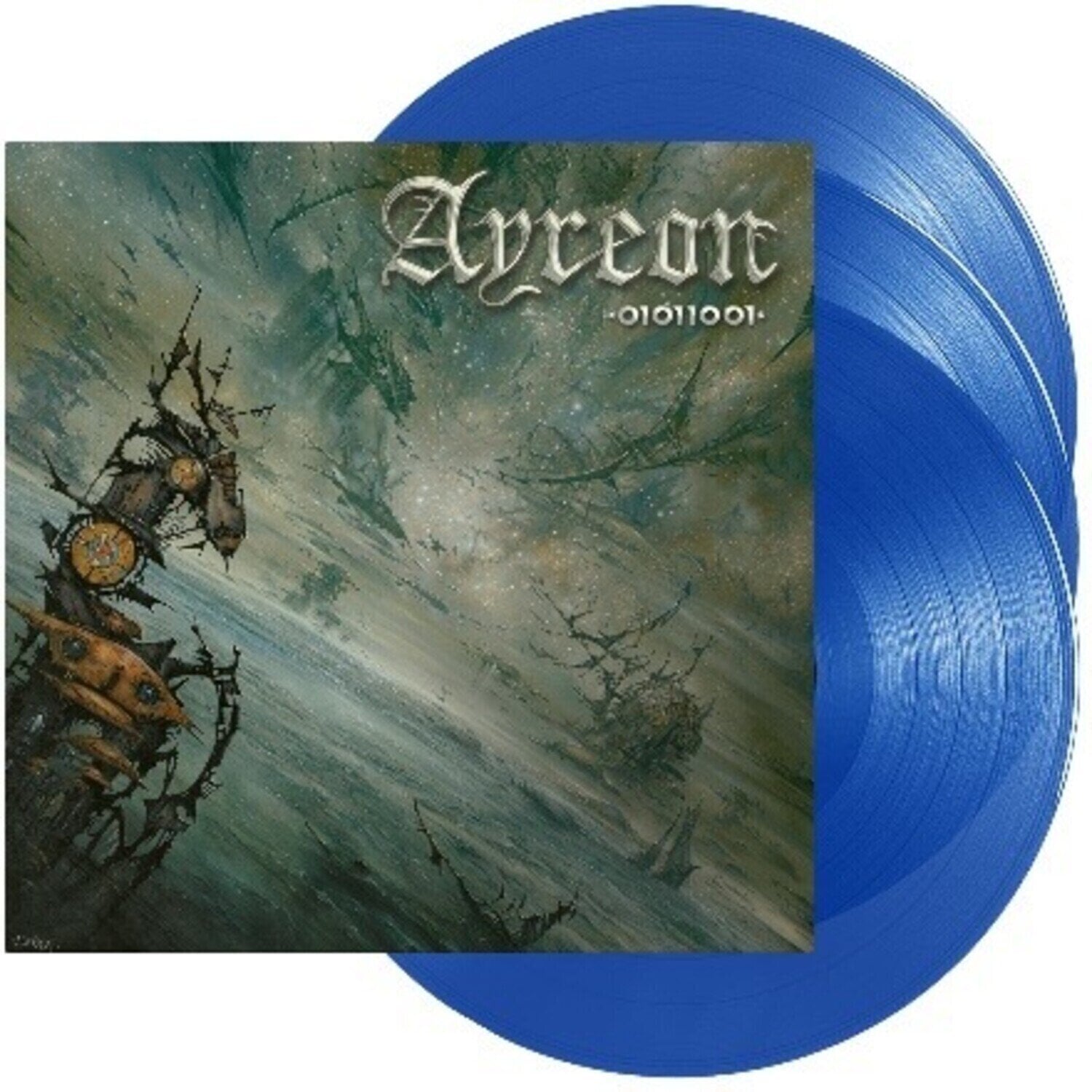 Vinüülplaat Ayreon - 01011001 (Reissue) (Limited Edition) (Blue Coloured) (3 LP)