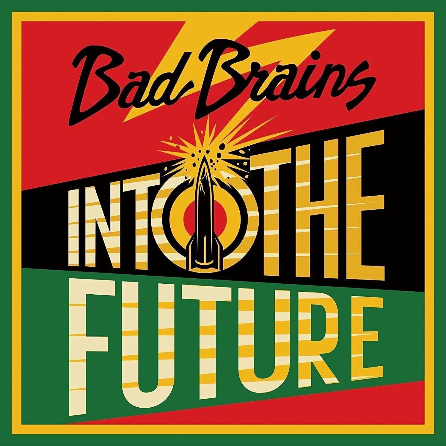 Disc de vinil Bad Brains - Into The Future (Reissue) (Red, Yellow & Green Coloured) (LP)