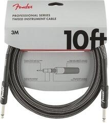 Cablu de instrument Fender Professional Series Gray Tweed 3 m Drept - Drept Cablu de instrument