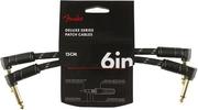 Fender Deluxe Series 099-0820-087 15 cm Angular - Angular Cabo de patch (Como novo)