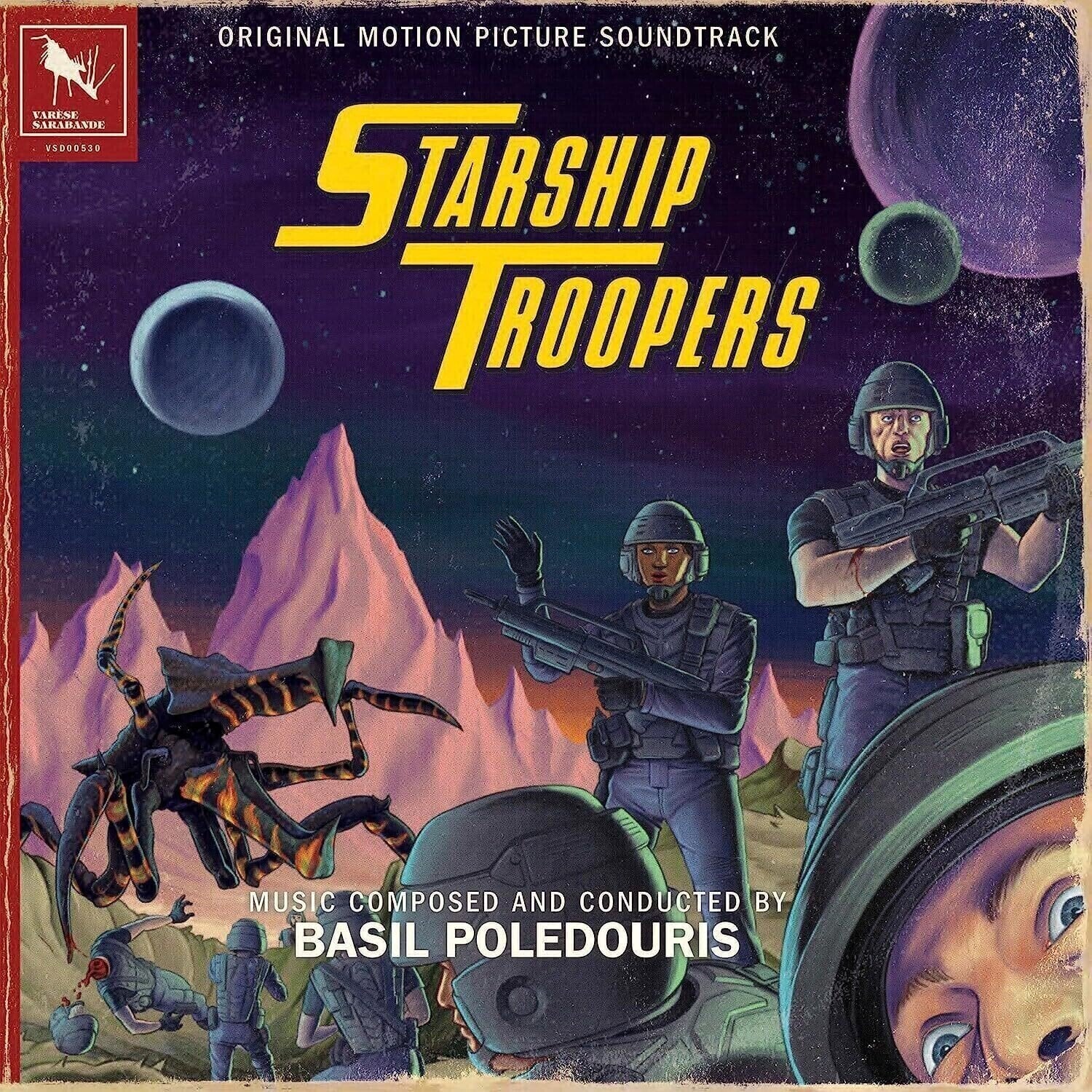 LP ploča Basil Poledouris - Starship Troopers (O.S.T.) (Deluxe Edition) (2 LP)