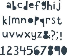 Mall Sizzix 662708 Skärmall Alfabet 2