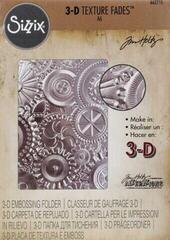 Embossing Sizzix 3D Embossing Folder Cogwork/Gears 16x11,5cm