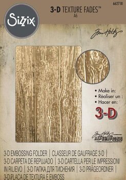 Embossing Sizzix 662718 Buzunar pentru embosare Plăci de lemn - 1